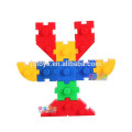 Los niños de plástico preescolar bloques de construcción juguete con SGS EN 71